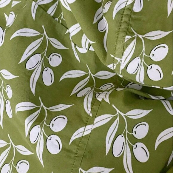 Anthropologie Maeve The Cleo Mini Dress Size L NWT Bombshell Fit & Flare Green - Picture 4 of 13